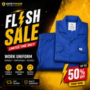 2 Pieces Work Coverall (Size Large)