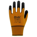 Beybi Gloves Pn Zebra Polyester Knitted Nitrile Gloves (Pack of 50)