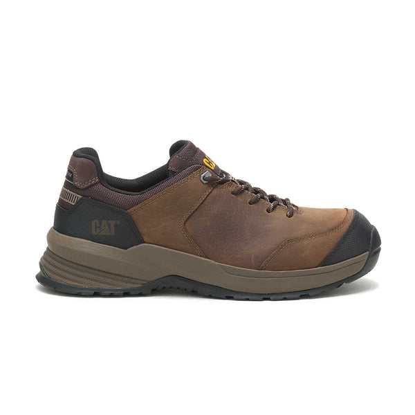 CAT 91350 Men's Brown Streamline 2.0 Leather Composite Toe Work Shoe