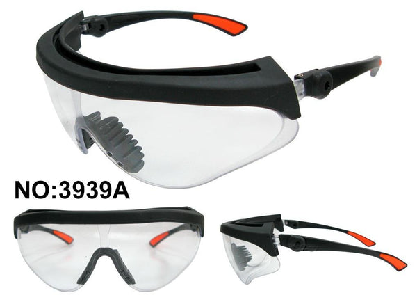 Eye Spot  Safety Glasses EAGLE Black/White (minimum Order 50)