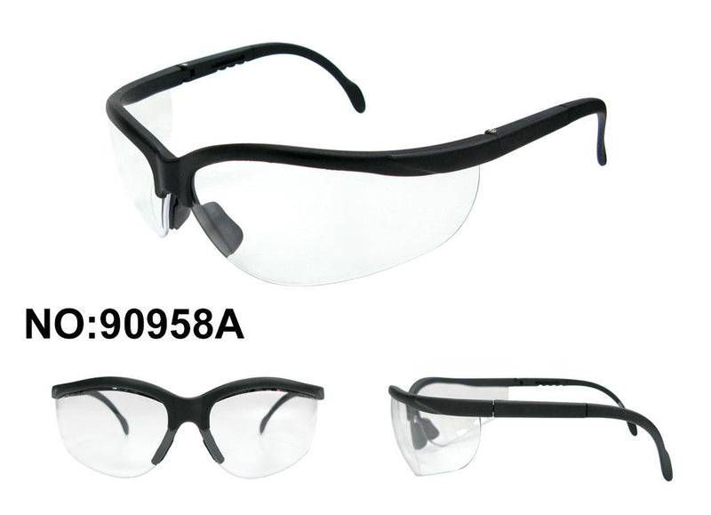 Eye Spot  Safety Glasses PRADA Black/White (minimum Order 50)