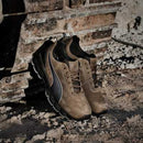 Puma Condor Brown Low S3L ESD safety shoe