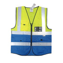 Yellow-Blue Vest (3M Reflective)
