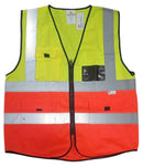 Yellow-Orange Vest (3M Reflective)