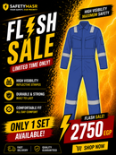 بدلة مقاومة للحريق من TaraSafe (Rigger IFR AA 150 U) (توصيل خلال 90 يومًا)