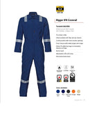 بدلة مقاومة للحريق من TaraSafe (Rigger IFR AA 150 U) (توصيل خلال 90 يومًا)