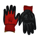 143 Beybi Pn Zebra Red/Black Anti-Cut Gloves