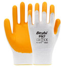 141 Beybi Pn7 White/Yellow Anti-Cut Gloves