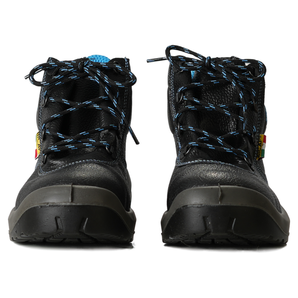 Safety Shoes Bicap Black/Blue S3 (Half Neck)