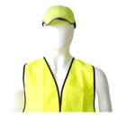 Silent neon yellow & black cap